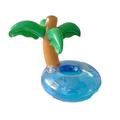 Slowmoose Inflatable Flamingo/donut Design Drink Cup Holders For Swimming Pool Parties coconut tree