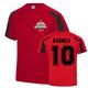 UKSoccerShop John Barnes Liverpool Sports Training Jersey (Red) XLB (12-13 Years)