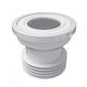 Aniplast 110mm 4" Toilet WC Straight Waste Pan Connector Rubber Connector for Toilet Pans