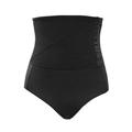 GreenZech High waisted control belly shaping panties Black 8