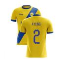 Airo Sportswear 2023-2024 Leeds Away Concept Football Shirt (Ayling 2) Yellow XL 46-48 inch Chest (112-124cm)