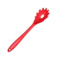 Slowmoose Silicone Spatula Turner, Slotted Spoon - Basting Brush Kitchenware Red Pasta Fork