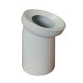 Rawiplast White WC Toilet Waste Water Pan Connector Soil Pipe 110mm Elbow 22 deg