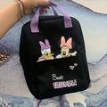 Slowmoose New's Bag Spring And Summer - Disney Mickey Mouse Pattern Backpack Black 22 x 21 x 10 cm