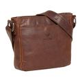 Schultertasche MUSTANG "Catania" Gr. B/H/T: 24 cm x 19 cm x 6 cm, braun (brown) Damen Taschen Handtaschen