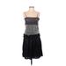 Balenciaga Cocktail Dress - Mini Square Sleeveless: Black Dresses - Women's Size 36