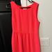 J. Crew Dresses | J Crew Bright Coral Camille Mini Dress Nwt Size 10 | Color: Pink | Size: 10