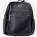 Kate Spade Bags | Kate Spade Black Ny Saffiano Leather Trim Nylon Backpack | Color: Black/Gold | Size: Os