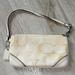 Coach Bags | Cloth And Leather Satchel Coach | Color: Cream | Size: Os