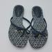 Kate Spade Shoes | Kate Spade Mystic Bow Black White Sandals Size 7m | Color: Blue/White | Size: 7