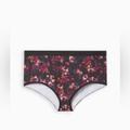 Torrid Intimates & Sleepwear | 3 For $20 Torrid Nwt Black Floral Autumn Mid-Rise Brief Panty Size 3x 0328 | Color: Black/Purple | Size: 3x