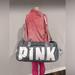 Pink Victoria's Secret Bags | Duffle Bag New Large Gym Bag Weekend Bag Small Suitcase Gray | Color: Gray | Size: Os