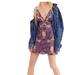 Free People Dresses | Free People Night Shimmer Purple Sequin Mini Dress | Color: Purple | Size: 4