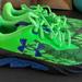 Under Armour Shoes | Boys Under Armour Shoes 3.5y | Color: Blue/Green | Size: 3.5b