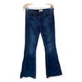 Free People Jeans | Free People Bell Bottom Flare Leg Denim Jeans Dark Wash Blue Size 27 | Color: Blue | Size: 27