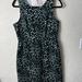 J. Crew Dresses | J Crew Cheetah Print Sheath Dress Sz 6 | Color: Black/Green | Size: 6