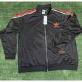 Adidas Jackets & Coats | Adidas Originals Chile20 Full Zip Track Jacket Men's Size 2xl H65538 | Color: Black/Red | Size: Xxl