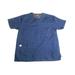 Carhartt Shirts | Carhartt Scrubs Adult Medium Navy Blue V-Neck Pocket Ripstop Workwear Mens Nwt | Color: Blue | Size: M