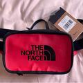 The North Face Bags | New The North Face Explorer Belt Bag Tnf Red Black One Size Nwt $49 | Color: Black/Red | Size: Os