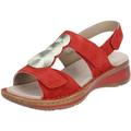 ara Damen Hawaii Sandale, ROT, 36 EU