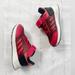 Adidas Shoes | Adidas Red Velcro Athletic Shoe Toddler Size 7 | Color: Red | Size: 7bb