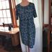 Lularoe Dresses | Lularoe Sheath Dress, 2xl | Color: Blue/Green | Size: 2x