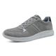 LEOSS ORIGINAL Mens Trainers Trainers Mens Lace Up Breathable Comfortable Trainers, gray, 7 UK