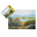 Jigsaw Puzzles for Adults 2000 Piece Jigsaw Oil painting "Blooming Flowers on the River Bank" Paper puzzle Adults Teens DIY Home Entertainment Toys 100 * 70cm