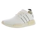 adidas Men's NMD_r1 Sneaker, White/Brown, 9