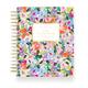 Day Designer 2024-2025 Daily Planner, July 2024 - June 2025, 7.4x9.5 Page Size, Daily Blurred Spring Glossy Laminated Cover (Blurred Spring)