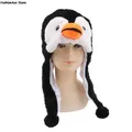 Chapeau chaud en peluche pour animaux de dessin animé PenEcolMascot bonnet plus chaud 1PC