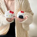 MINISO-Juste pour écouteurs Hello Kitty boule de riz pour Apple AirPods 1 2 3 génération Airpods