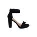 Top Moda Sandals Black Shoes - Women's Size 6 1/2