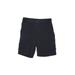 Athleta Athletic Shorts: Black Solid Activewear - Women's Size 0 - Indigo Wash