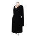 Ingrid + Isabel Casual Dress - Wrap: Black Dresses - Women's Size Large Maternity