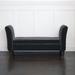 Eastern Accents Priscilla Upholstered Bench Metal in Black | 21 H x 74 W x 32 D in | Wayfair 7TS-BBU-490B