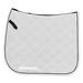 SmartPak Deluxe Perforated Dressage Saddle Pad - White - Smartpak