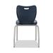 HON SmartLink Four-Leg Chair, 19.5" x 19.63" x 31", Regatta Seat, Regatta Base, 4/Carton, Wood in Blue/Black | 31 H x 19.5 W x 19.63 D in | Wayfair