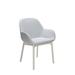 Kartell Clap Flowers Arm Chair Plastic/Acrylic/Upholstered in White | 33.5 H x 22.875 W x 22.25 D in | Wayfair 4184/BK