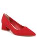 Franco Sarto Racer Pump - Womens 6.5 Red Sandal Medium