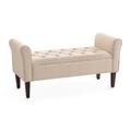 Red Barrel Studio® Upholstered Flip Top Storage Bench Upholstered in Brown | 23.2" H x 48" W x 18.5" D | Wayfair F3AFDFD016FB45B893CF927CE7E4476D