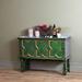 Rosdorf Park Kiandrea 47.24" Sideboard Wood in Brown/Green | 33.86 H x 47.24 W x 15.75 D in | Wayfair 8B300F017E024801AEFF3F394BB19D7B