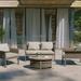 Latitude Run® Thaxton 4 Piece Sofa Seating Group w/ Cushions in Brown | Outdoor Furniture | Wayfair 9F24005F90E24A55A545E74EF8CD33DA