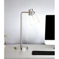 Ebern Designs Frandy Lamp Glass/Metal | 21 H x 7 W x 7 D in | Wayfair CB40C955EE7D4080B42B8DDB2F460EAF