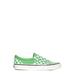 Checkerboard Almond-toe Slip-on Sneakers