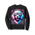 Herren und Damen Doodle Vintage Vaporwave Golden Doodle Lover Sweatshirt