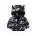 Toddler Baby Winter Christmas Cartoon Windproof Coat Hooded Warm Outwear Jacket 3 Month Old Boy Bodysuit Baby Boy 2t Boys Clothes Summer Girls Suit Jacket And Pants Boys 4t Summer Clothes Baby Boy