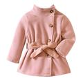 TAIAOJING Unisex Girls Jacket Toddler Winter Windproof Kids Warm Outerwear Coat 18-24 Months