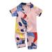 DkinJom baby girl clothes Kids Toddler Children Summer Pyjamas Kids Toddler Boys Girls Silk Satin Tops Sleepwear Print Pajamas Sleepwear T Shirt Shorts Clothes Set