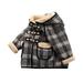 Cathalem Big Kid Coat Toddler Coats Coats for Juniors Girls Boys Girls with Thick Coat Of Long Woolen Cloth Coat Girls Light (Black 12-18 Months)